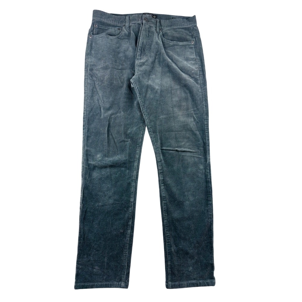 Grayers Burlington Corduroy‎ Pants Men 33W/32 Blue/Gray Premium Quality Workwear